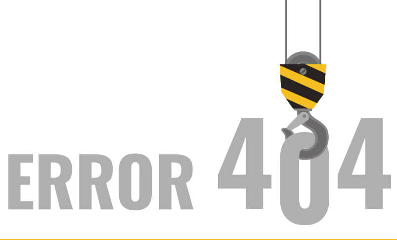 404 Error. Page not found